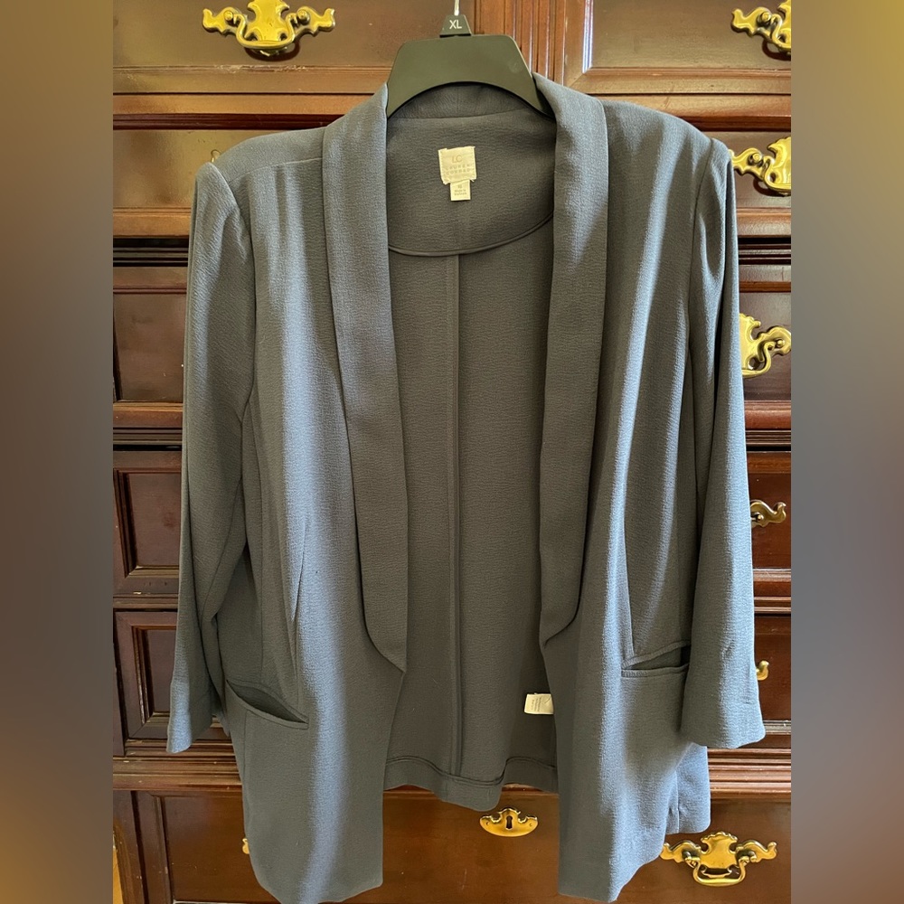 Lauren Conrad Light Weight Gray Blazer